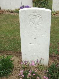 Auchonvillers Military Cemetery - Wilson, Andrew