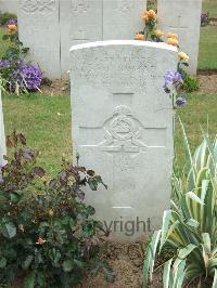 Auchonvillers Military Cemetery - Woodhead, S