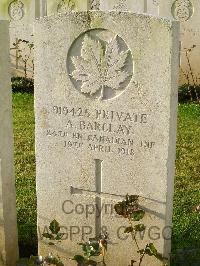 Bagneux British Cemetery Gezaincourt - Barclay, A