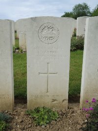 Bagneux British Cemetery Gezaincourt - Baxter, Richard