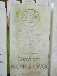 Bagneux British Cemetery Gezaincourt - Belcher, Ernest