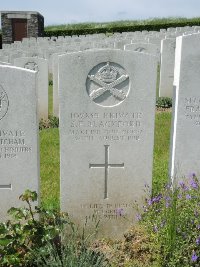 Bagneux British Cemetery Gezaincourt - Blackford, Sydney Frank