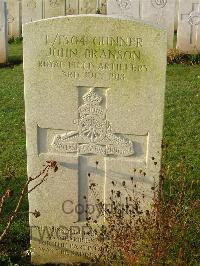 Bagneux British Cemetery Gezaincourt - Branson, John