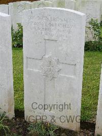 Bagneux British Cemetery Gezaincourt - Collishaw, Frank