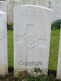 Bagneux British Cemetery Gezaincourt - Culley, John