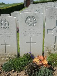 Bagneux British Cemetery Gezaincourt - Evans, Herbert Rees