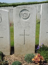 Bagneux British Cemetery Gezaincourt - Gibson, F