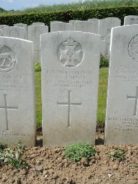 Bagneux British Cemetery Gezaincourt - Harvey, A S