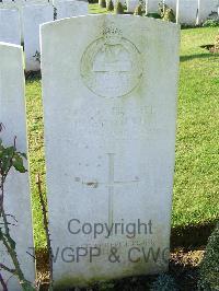 Bagneux British Cemetery Gezaincourt - Haworth, Richard