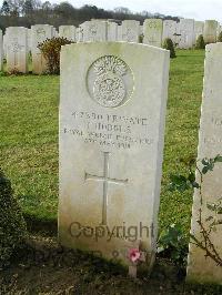 Bagneux British Cemetery Gezaincourt - Hodges, Henry