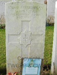 Bagneux British Cemetery Gezaincourt - Holliday, G