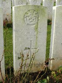 Bagneux British Cemetery Gezaincourt - Howarth, James Herbert