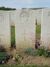 Bagneux British Cemetery Gezaincourt - Hughes, C