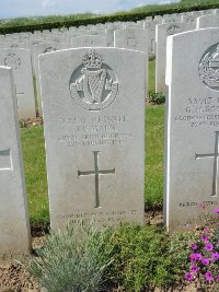 Bagneux British Cemetery Gezaincourt - Mark, John Samuel