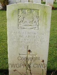 Bagneux British Cemetery Gezaincourt - McAdorey, John