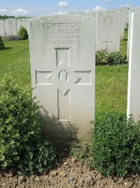 Bagneux British Cemetery Gezaincourt - Millar, David Hopkin