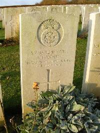 Bagneux British Cemetery Gezaincourt - Rayner, A