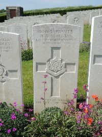 Bagneux British Cemetery Gezaincourt - Stockton, Albert