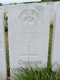 Bagneux British Cemetery Gezaincourt - Summerlin, Samuel