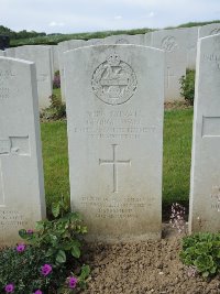 Bagneux British Cemetery Gezaincourt - Wall, George