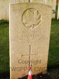 Bagneux British Cemetery Gezaincourt - Ward, Charles Henry