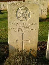 Bagneux British Cemetery Gezaincourt - Weeks, Harry