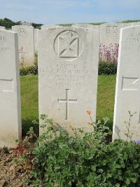 Bagneux British Cemetery Gezaincourt - Whitefoord, The Rev. C B.