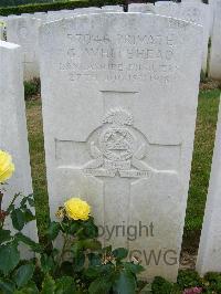 Bagneux British Cemetery Gezaincourt - Whitehead, G