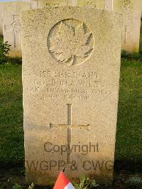 Bagneux British Cemetery Gezaincourt - Wiley, Gordon A.