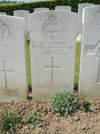 Bagneux British Cemetery Gezaincourt - Wishart, William Naim