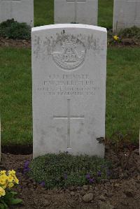 Nine Elms British Cemetery - Pallister, Fredrick William