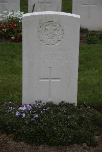 Nine Elms British Cemetery - Peebles, John Adair