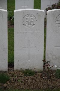 Nine Elms British Cemetery - Richardson, R S