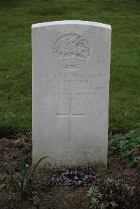 Nine Elms British Cemetery - Satchell, Arthur