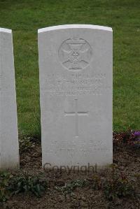 Nine Elms British Cemetery - Thompson, William Paling