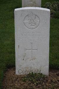 Nine Elms British Cemetery - Wattam, Ralph Hutchinson