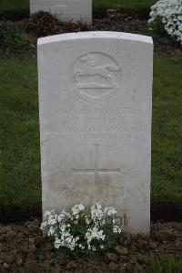 Nine Elms British Cemetery - White, J