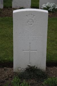 Nine Elms British Cemetery - Williams, Albert Stanley Gabriel