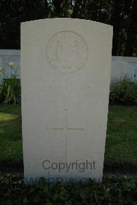 Hyde Park Corner (Royal Berks) Cemetery - McClure, J