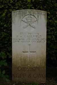 Authuile Military Cemetery - Caulfield, Frederick Arthur