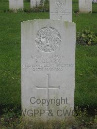 Authuile Military Cemetery - Clark, R