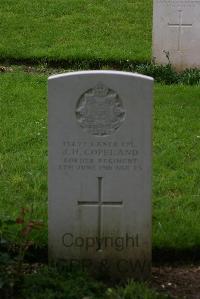 Authuile Military Cemetery - Copeland, James Herbert