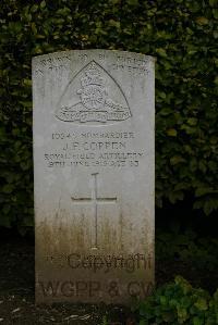 Authuile Military Cemetery - Coppen, Joseph Frederick