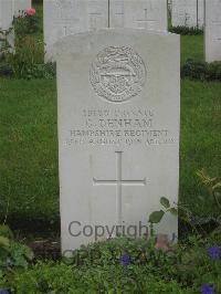 Authuile Military Cemetery - Denham, G