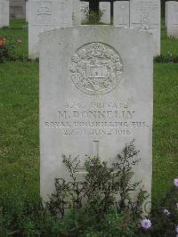 Authuile Military Cemetery - Donnelly, M