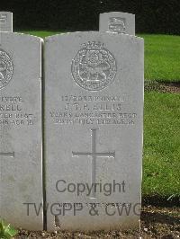 Authuile Military Cemetery - Ellis, John Thomas Presley