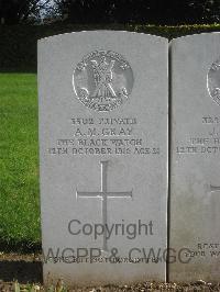 Authuile Military Cemetery - Gray, Alexander M.