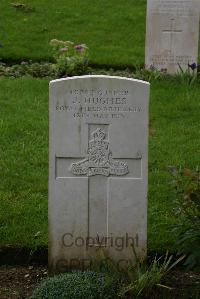 Authuile Military Cemetery - Hughes, J