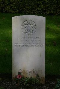 Authuile Military Cemetery - Johnston, David Andrew