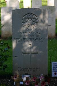 Authuile Military Cemetery - McBride, W